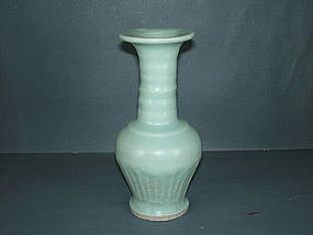 Song - Yuan dynasty longquan celadon blue green vase