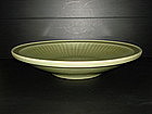 Yuan dynasty longquan celadon very large dish 41cm