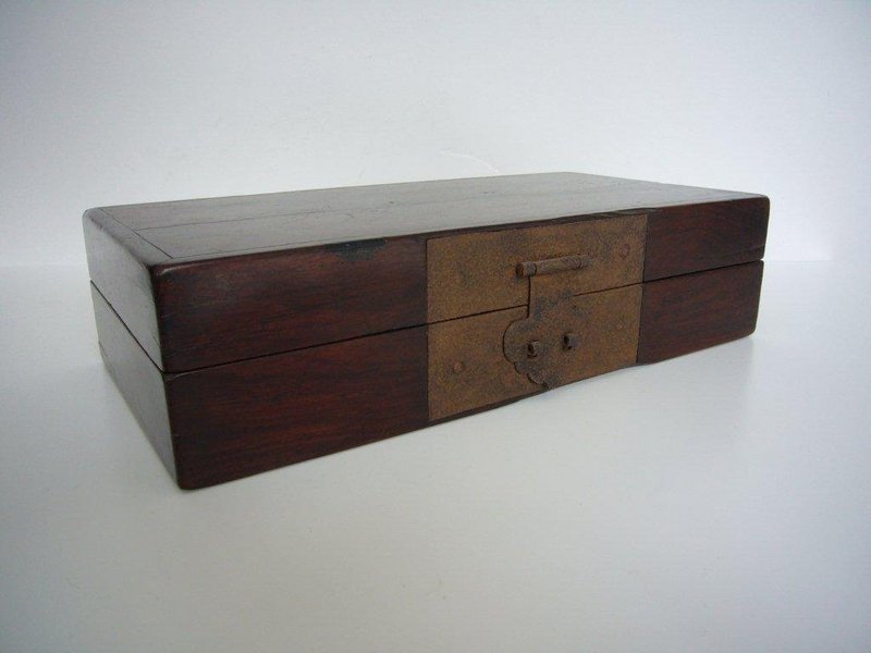 Chinese Huanghuali Scholar's Box