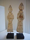 Extremely Rare Han Dynasty Wooden Figures
