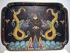 Extremely Rare Email Cloisonné Opium Tray