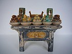 Ming Dynasty Pottery Offering Table with TL test