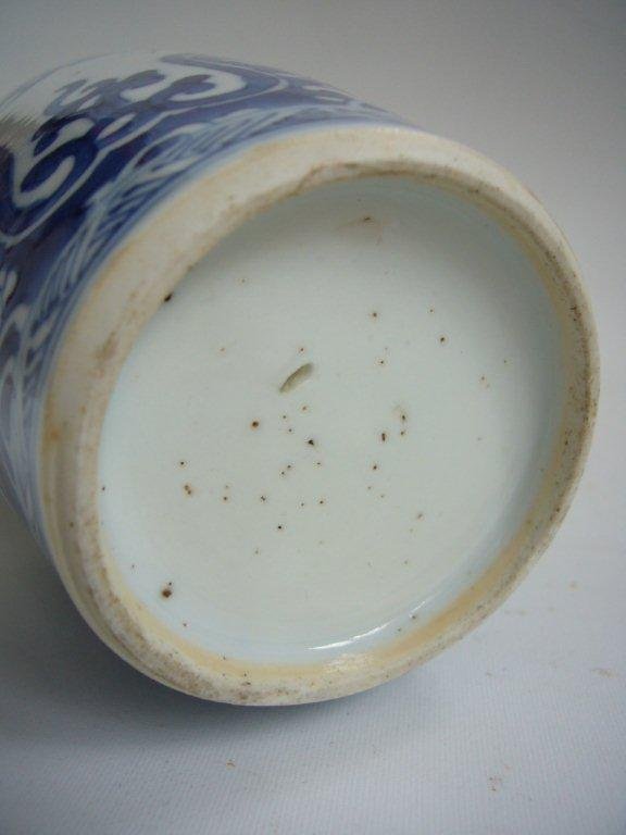 A Very Fine Chinese Kangxi Blue &amp; White Vase