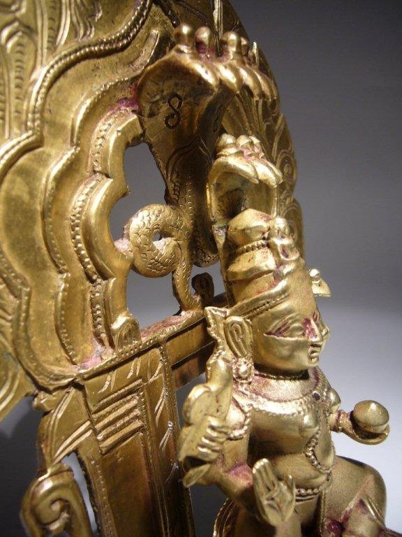 Indian Bronze Padmavati 18th Century