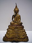 Thai Ratanakosin Bronze Buddha 19th Century