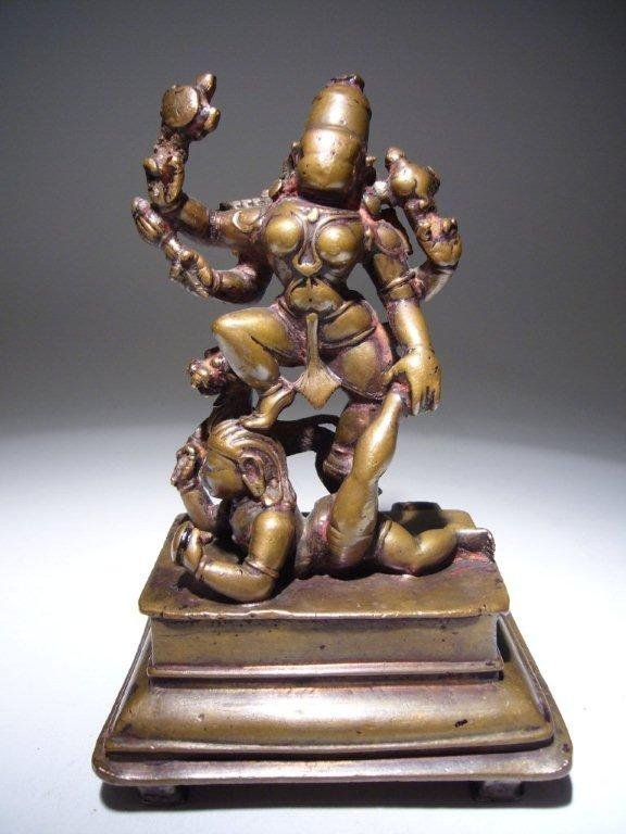 South Indian Bronze Vaishnavi 16th Century
