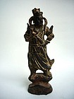 Chinese Ming Dynasty Bronze Guardian