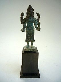 Khmer Angkor Wat Period Bronze Vishnu