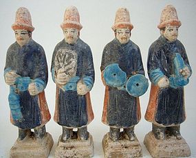 Ming Dynasty Pottery Tomb Figures