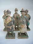 Ming Dynasty Pottery Tomb Figures