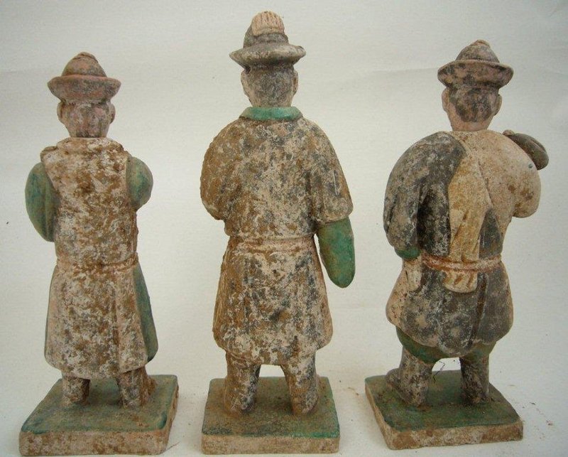 Ming Dynasty Pottery Tomb Figures