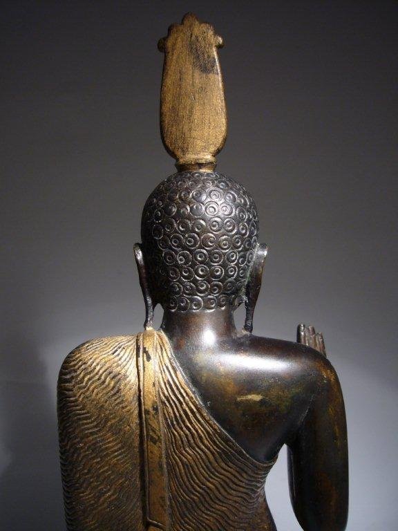 Gilt Bronze Buddha from Sri Lanka