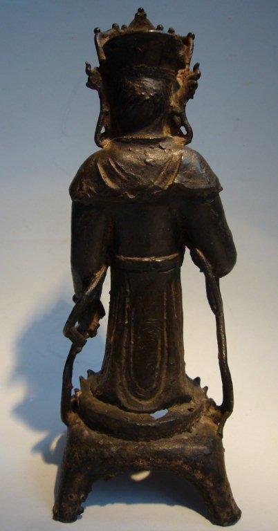 Chinese Ming Dynasty Bronze Deity