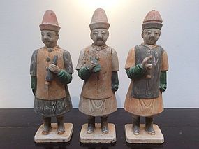 Ming Dynasty Pottery Figures with TL-test
