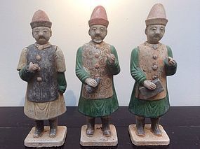 Ming Dynasty Pottery Figures with TL-test