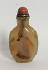 Chinese Agate Snuff Bottle 19th Century