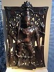 Rare Indian Bronze Sculpture of Virabhadra