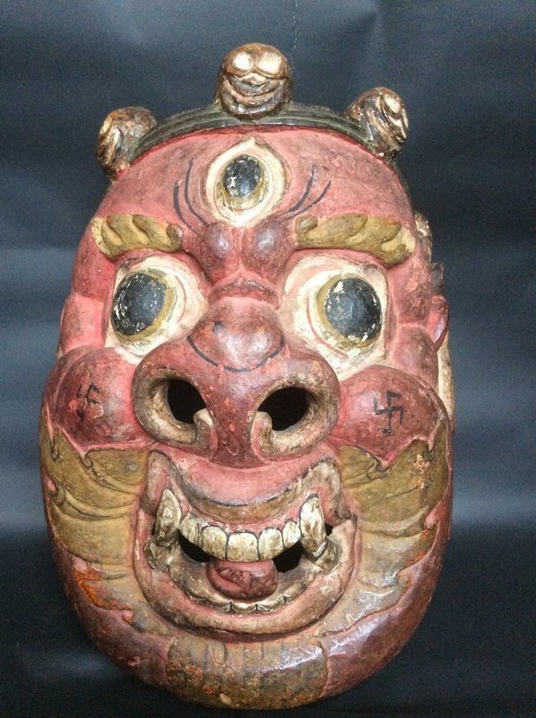 Mahakala Mask Tibet 19th century