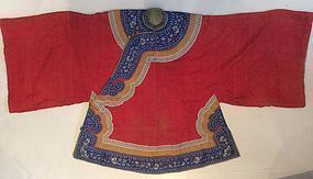 Antique Chinese Silk Ladies Robe