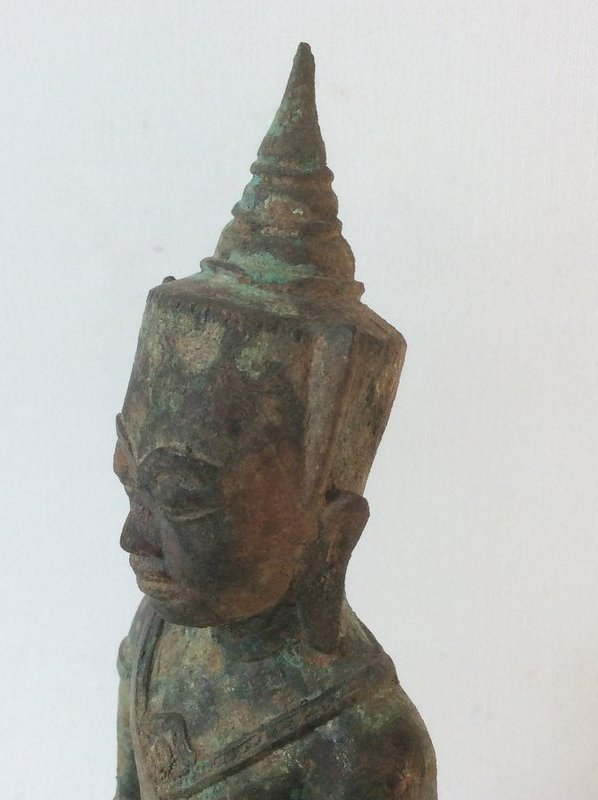 Thai Bronze Ayutthaya Buddha 17th/18th Century