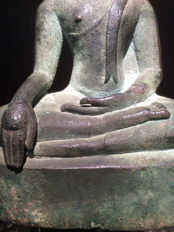 Thai Early Ayutthaya Bronze Buddha 15th/16th Century