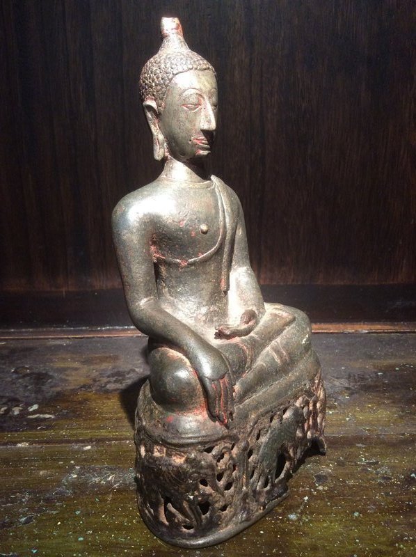 Northern Thai Bronze Buddha 16th Century