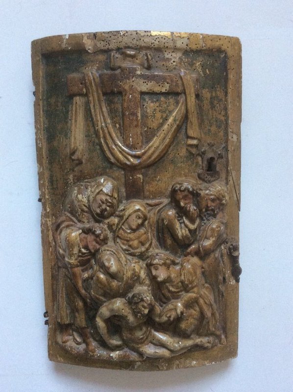 Spanish 17th Century Tabernacle Door