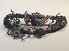 Late Qing Kingfisher Hair Decoration