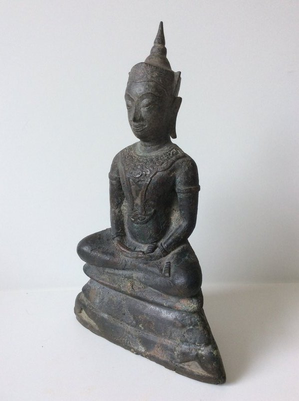 Thai Ayutthaya Bronze Buddha 17th/18th Century