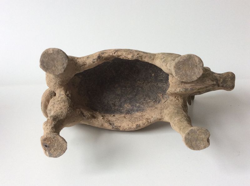 Pottery Ox and Cart Tang Dynasty (618-907) with TL-report