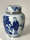 Chinese Kangxi Jar with Dutch Silver mounts