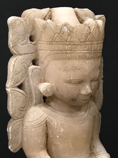 Burmese Alabaster Buddha 18th Century