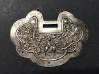 Chinese Silver Lock Pendant 19th/early 20th Century