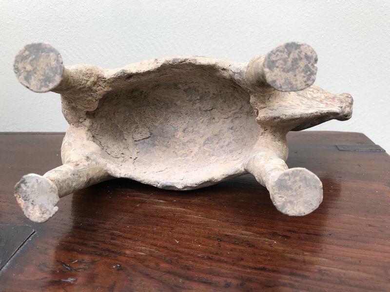 Pottery Ox and Carriage Tang Dynasty with TL-test