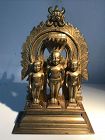Indian Jain Bronze Altar