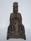 Ming Dynasty Bronze Dignitary