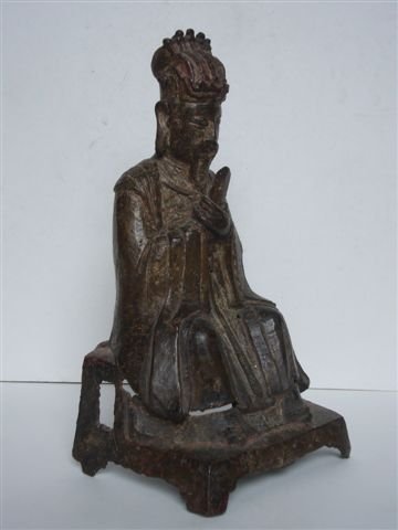 Ming Dynasty Bronze Dignitary