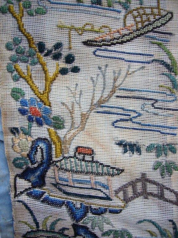 Chinese Embroidered Silk Robe