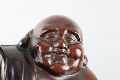 Japanese Bronze Figurine of Hotei