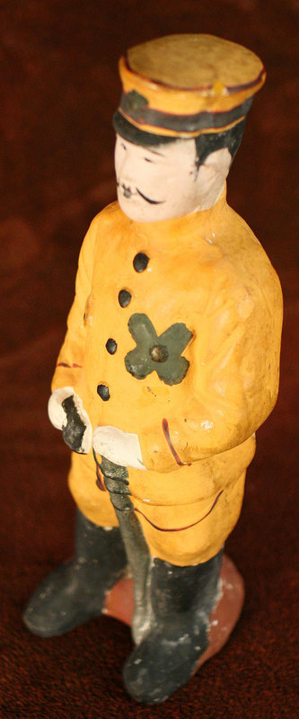 Rare Fushimi Clay Figure of a Sino-Japanese War Soldier