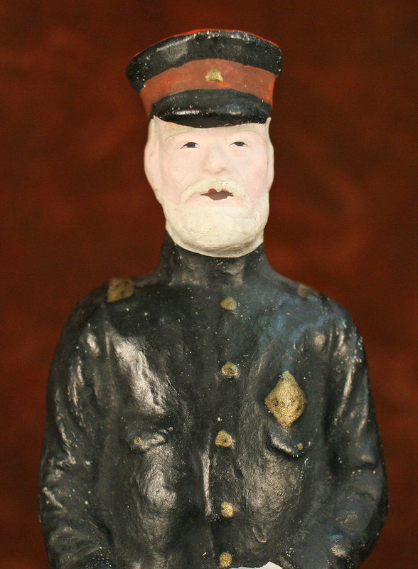 Rare Fushimi Clay Figure of a Sino-Japanese War Soldier