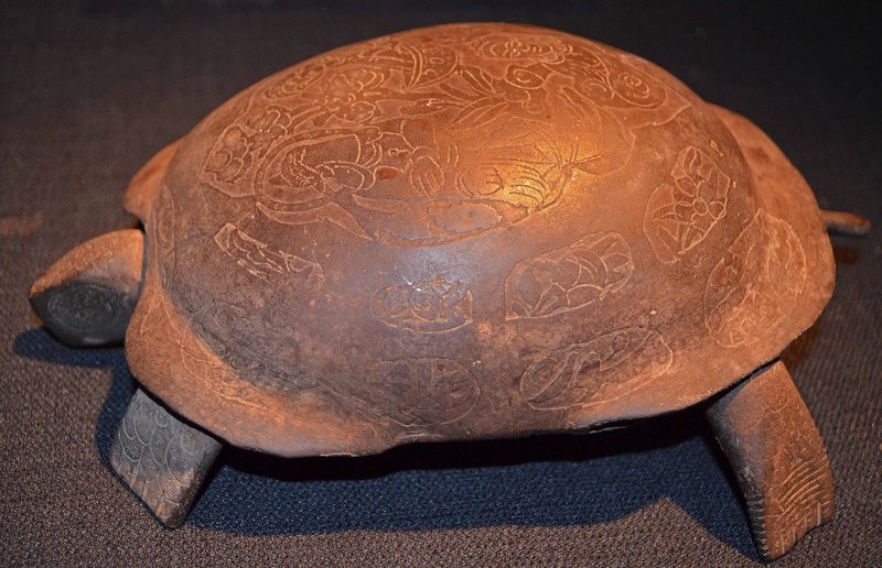 Exceedingly Rare Heian or Nara Period Bronze Tortoise