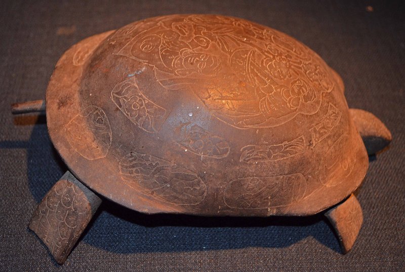 Exceedingly Rare Heian or Nara Period Bronze Tortoise