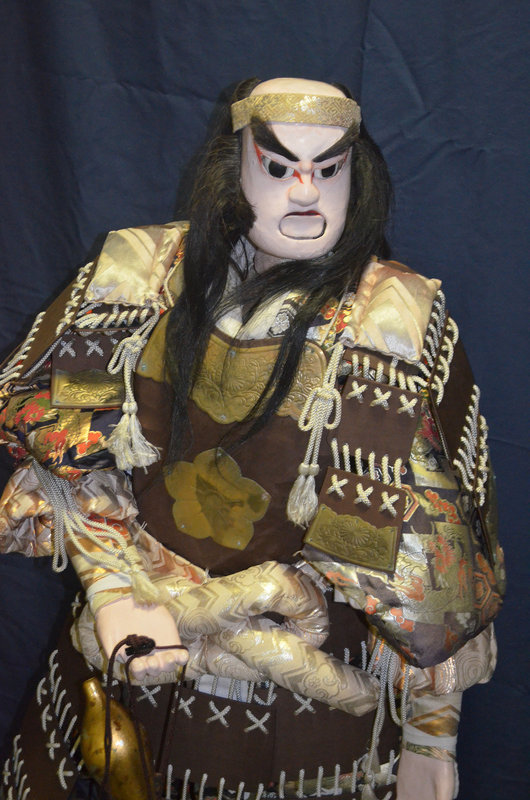 Very Rare Large Bunraku Puppet of Tokagawa Ieyasu