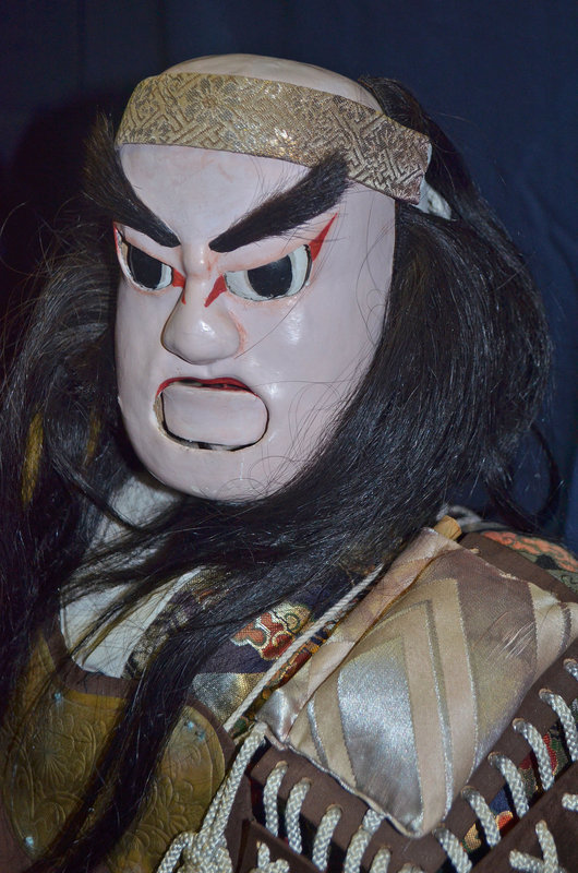 Very Rare Large Bunraku Puppet of Tokagawa Ieyasu