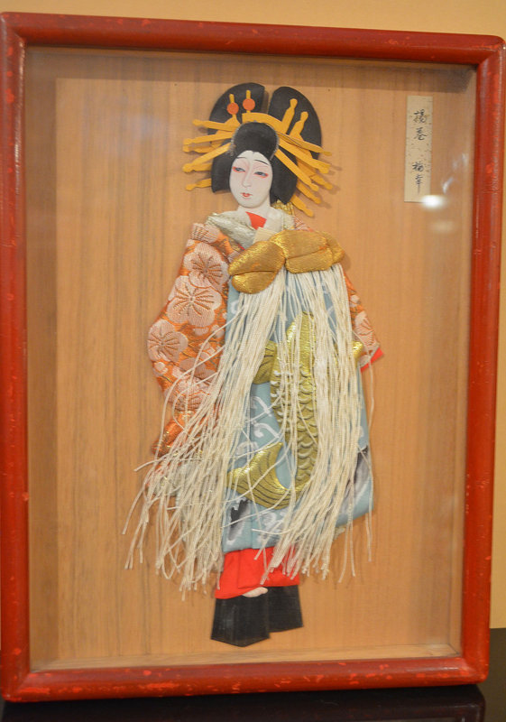Japanese Oshi-e Ningyo of a High-Ranking Oiran Geisha