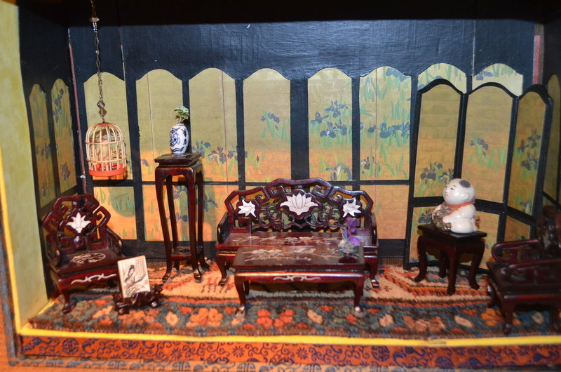 19th C. Japanese Antique Living Room in Victorian Style