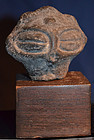 2nd Century BC Jomon Period Japanese Dogu Head