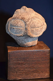 2nd Century BC Jomon Period Japanese Dogu Head