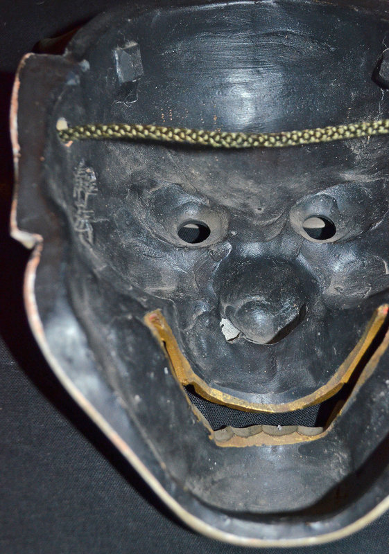 Signed Meiji Period Noh Mask of Jealous Female Hannya